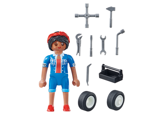 MECHANIC FIGURE WITH TOOLS
