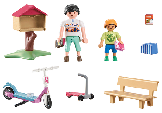 BOOK BOX WITH MOM AND CHILD "MY LIFE"