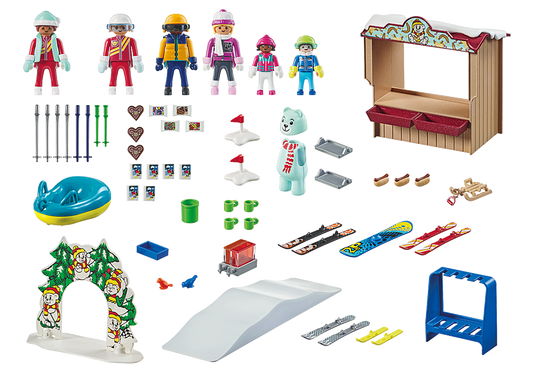 VACATIONERS AND WINTER SPORTS "MY LIFE"