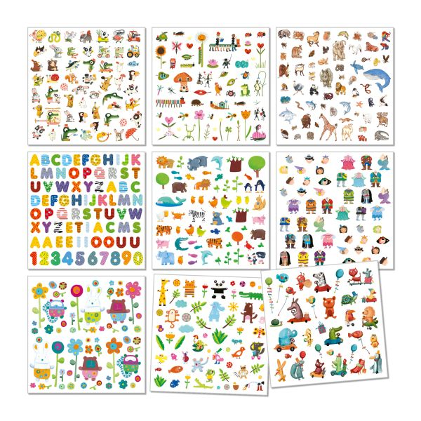 1000 STICKERS FOR LITTLE ONES