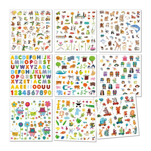 1000 STICKERS FOR LITTLE ONES
