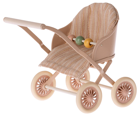 PINK BABY MOUSE STROLLER
