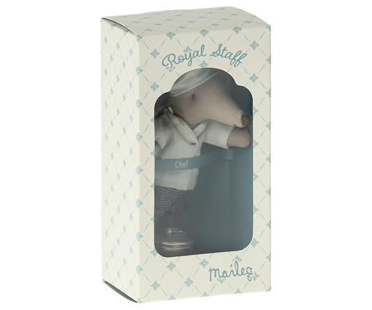 CHEF MOUSE WITH POT AND SPOON