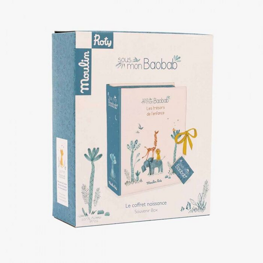 COFFRET NAISSANCE "SOUS MON BAOBAB"