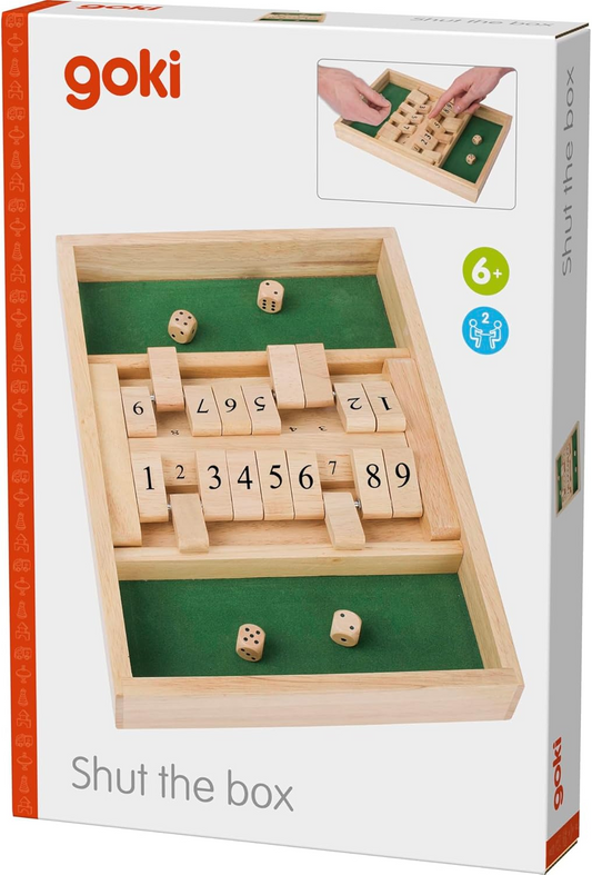DOUBLE "SHUT THE BOX" WOODEN