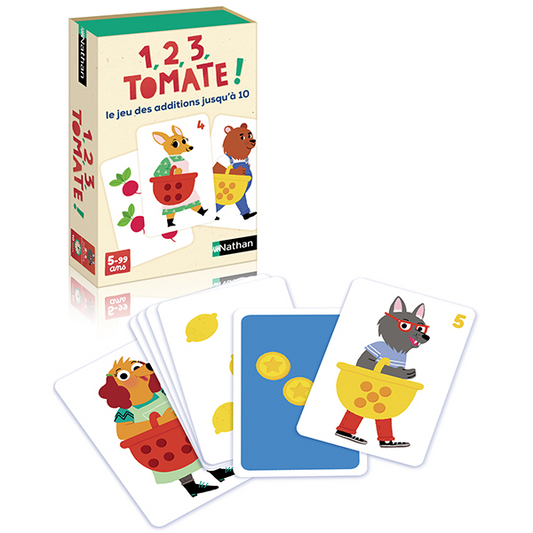 JEU DE CARTES - 1,2,3 TOMATE!