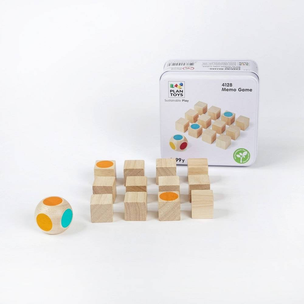 JEU DE MÉMOIRE EN BOIS