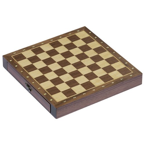 WOODEN MAGNETIC CHESS SET WITH DRAWERS