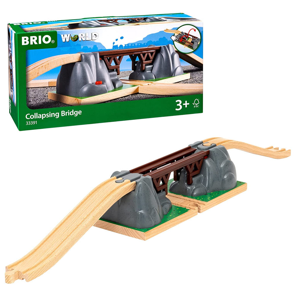 COLLAPSING BRIDGE FOR TRAIN SET