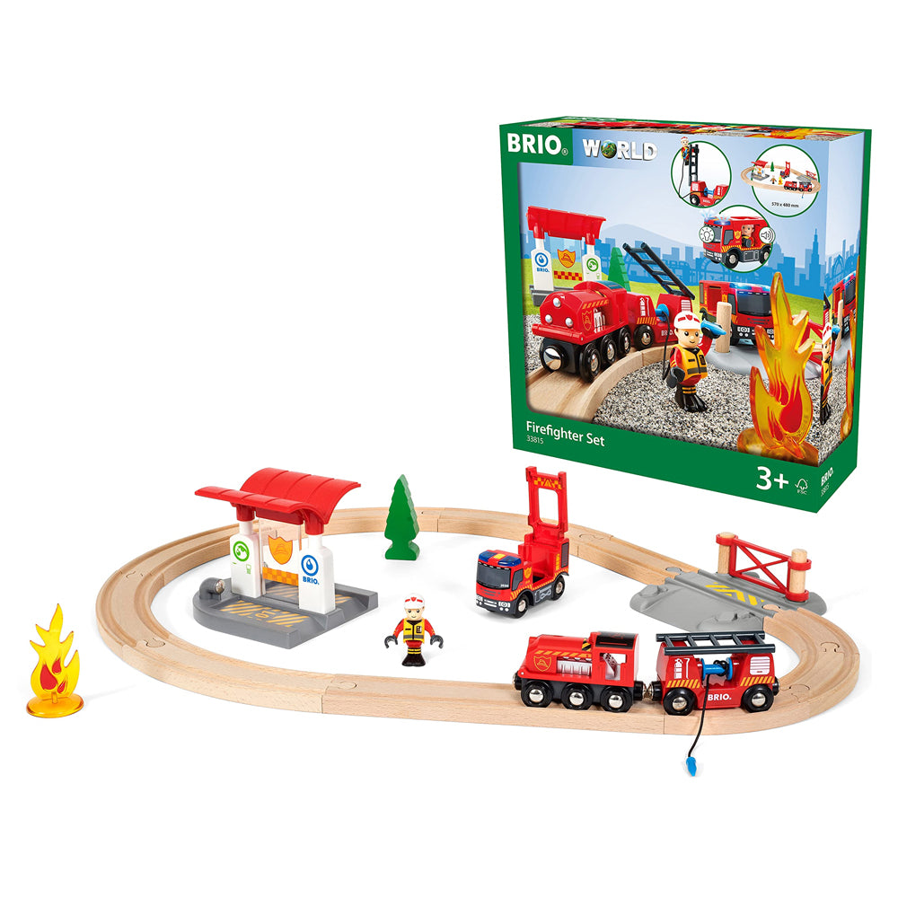 CIRCUIT DE TRAIN ACTION POMPIER