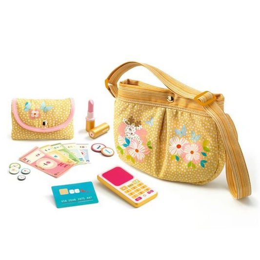 ORELIA'S PRETEND PLAY HANDBAG AND ACCESSORIES