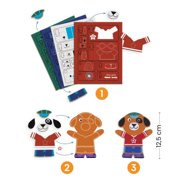 15 DIY "FUNKY FAMILY" MAGNETS TO DECORATE