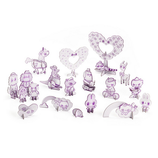 COLOR ASSEMBLE PLAY "KAWAII WORLD"