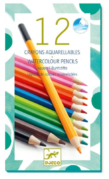 12 CRAYONS AQUARELLABLES