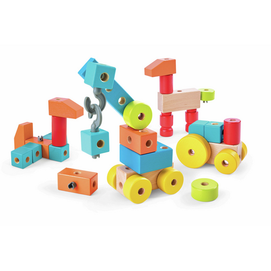 WOODEN BUILDING BLOCKS