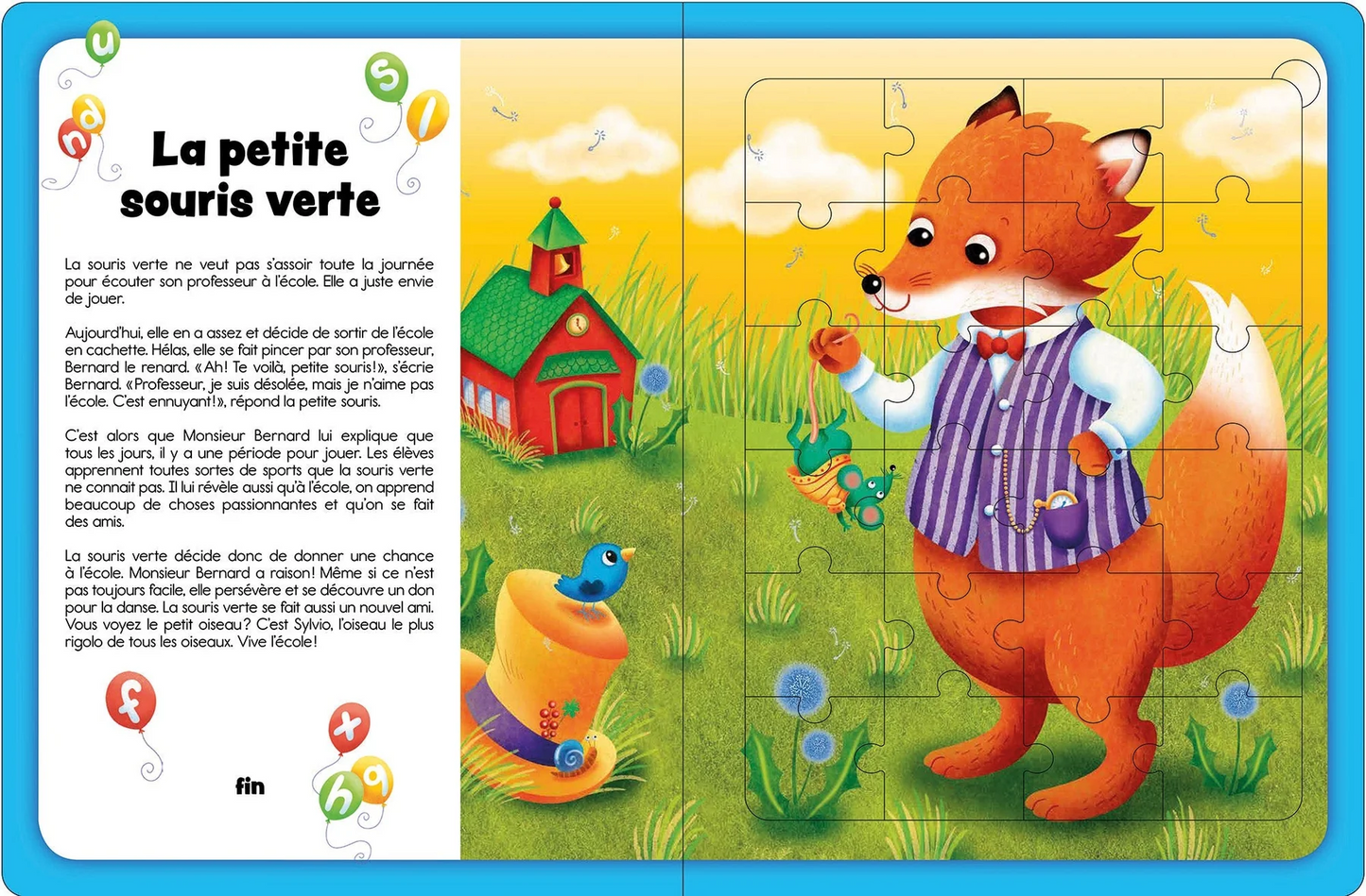 PUZZLE BOOK "MY MOST BEAUTIFUL ANIMAL STORIES"