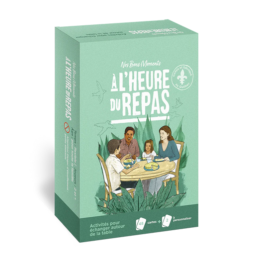 AT MEAL TIME "OUR GOOD TIMES" FRENCH ONLY