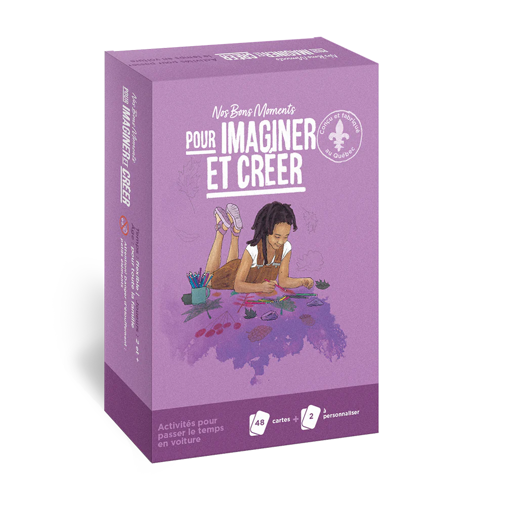 IMAGINE AND CREATE “OUR GOOD MOMENTS” FRENCH ONLY