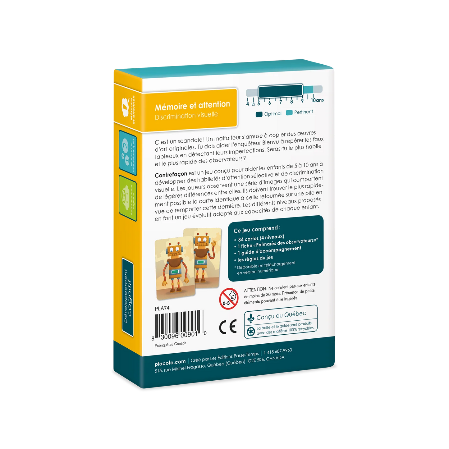 EDUCATIONAL GAME COUNTERFEITING