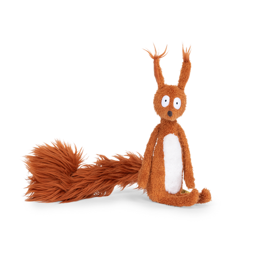 SQUIRREL PLUSH "L'ÉCOLE DES LOISIRS"