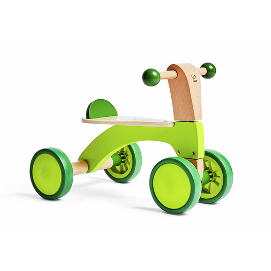 WOODEN SCOOT AROUND RIDE-ON