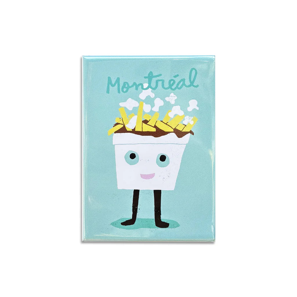 MONTREAL POUTINE MAGNET