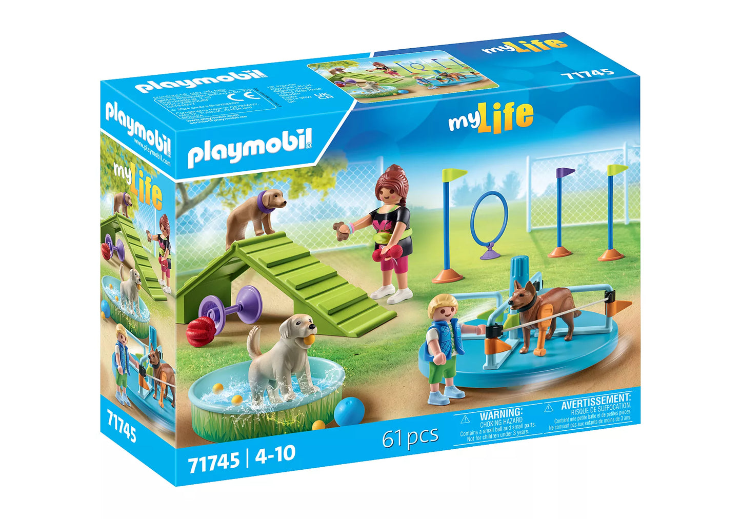 AIRE DE JEUX POUR CHIENS, ENFANT ET ÉDUCATRICE "MY LIFE"