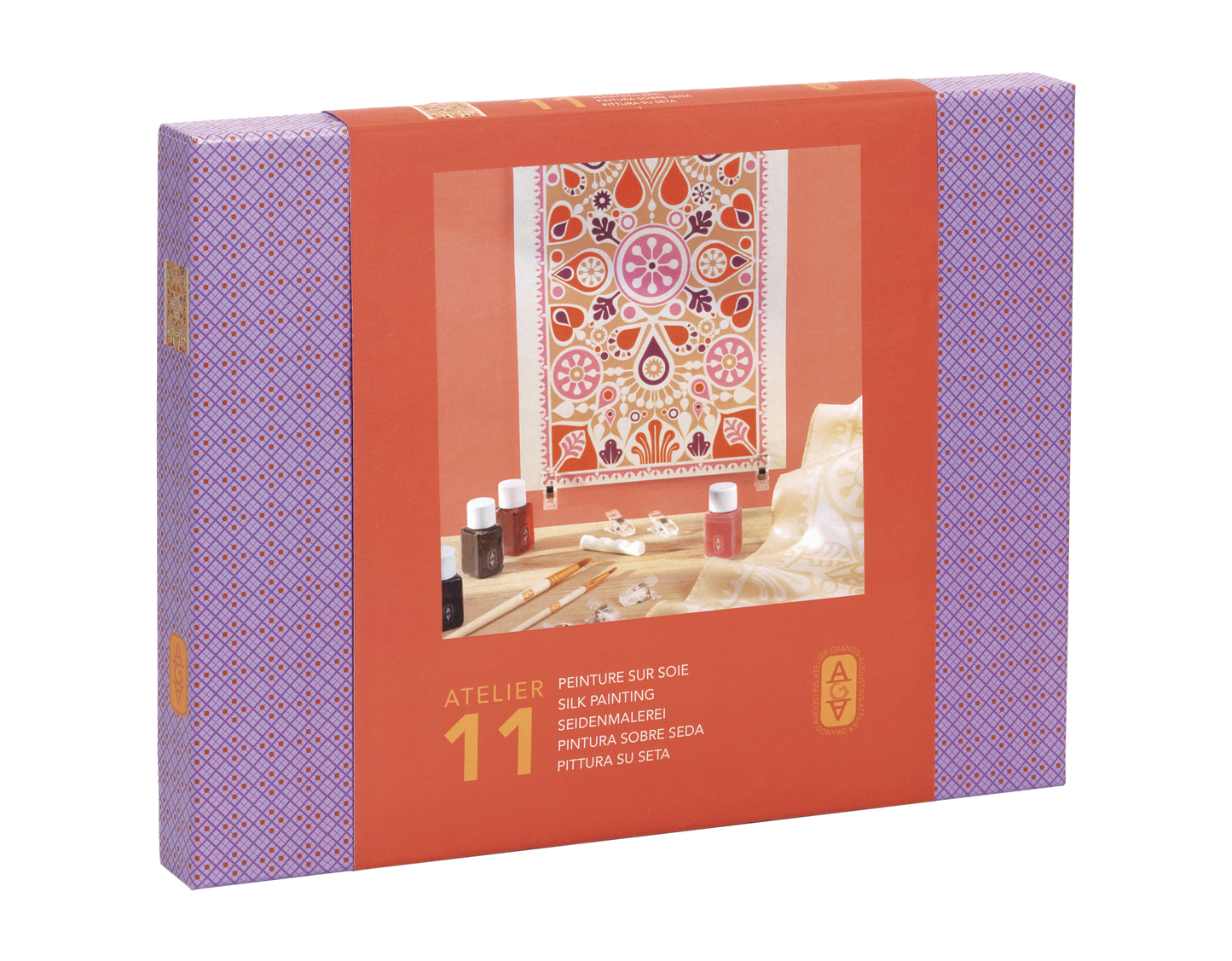 ATELIER 11 SILK PAINTING - FLOWERS "GRANDS AUGUSTINS WORKSHOP"