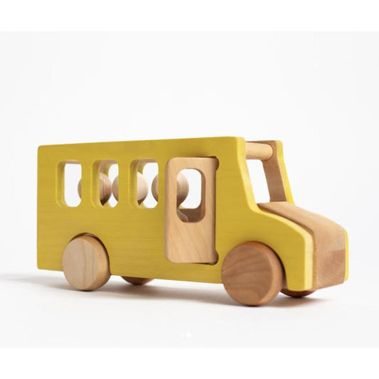 THE WOODEN SCHOOL BUS