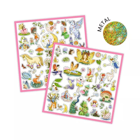 AUTOCOLLANTS MÉTALLISÉS FANTAISIE