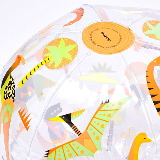 BALLON DE PLAGE "DINO BALL"