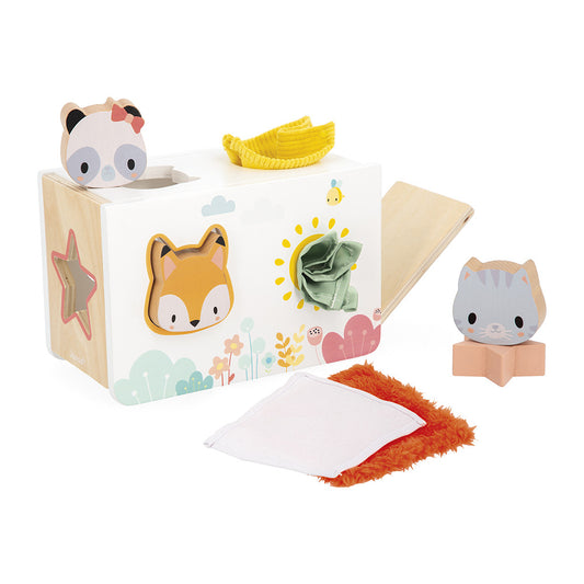 BOÎTE À MOUCHOIRS SENSORIELLE "PURE"