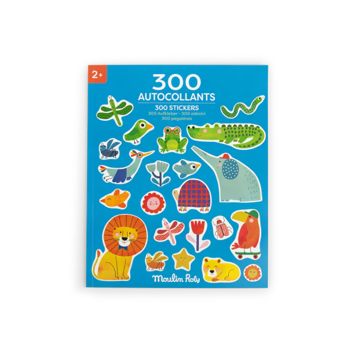 CAHIER 300 AUTOCOLLANTS "LES TOUPITIS"