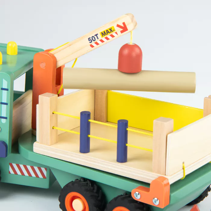 WOODEN FORESTRY TRUCK