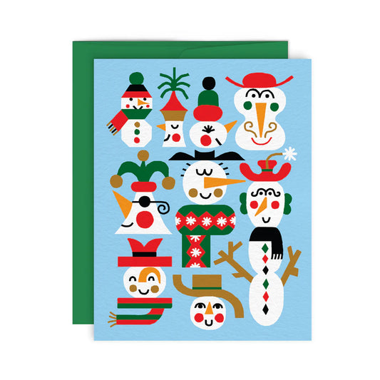 FROSTY CHRISTMAS CARD