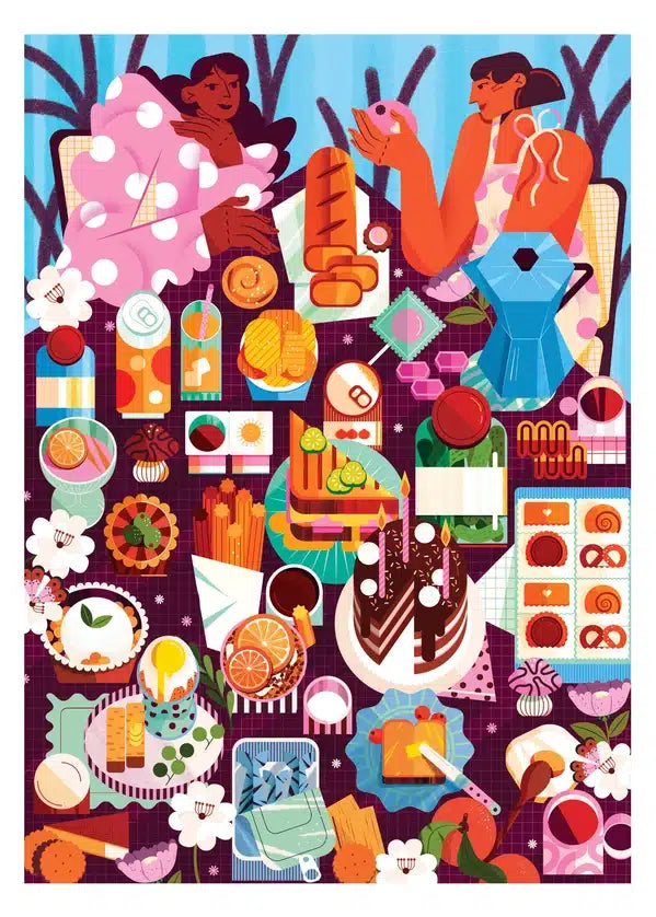 BOUNTIFUL BRUNCH PUZZLE 1000 PIECE X