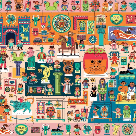 CASSE-TÊTE CHERCHE ET TROUVE "ART ET MUSÉE" 64 MCX