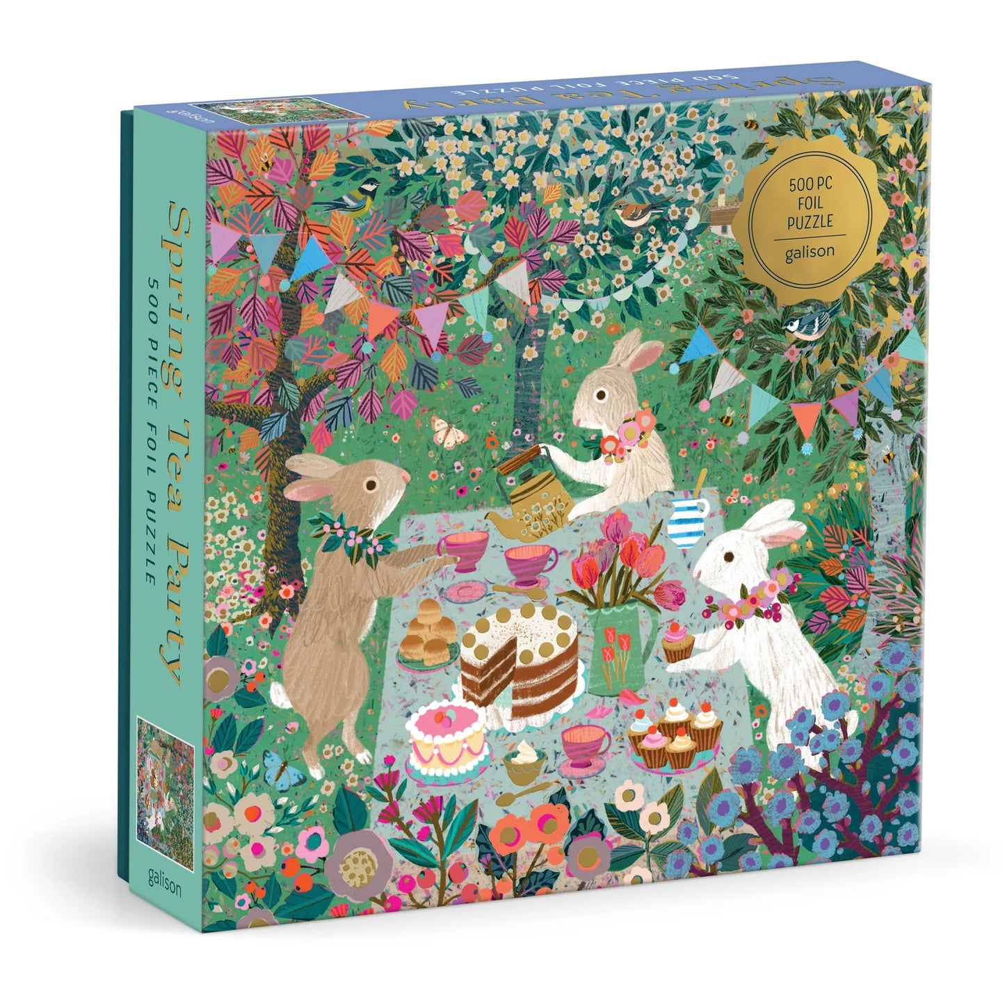 "SPRING TEA PARTY" PUZZLE 500 PIECES