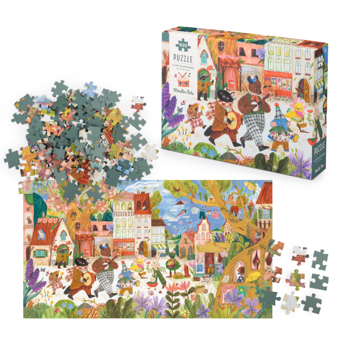 "LES MINOUCHKAS" 500-PIECE PUZZLE