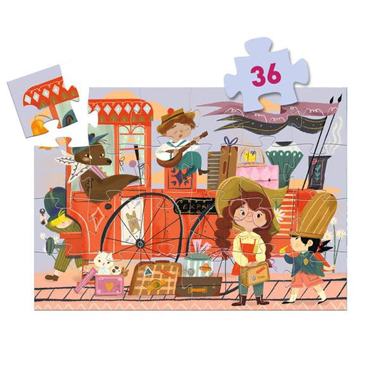 "MIA'S JOURNEY" SILHOUETTE PUZZLE 36 PCS