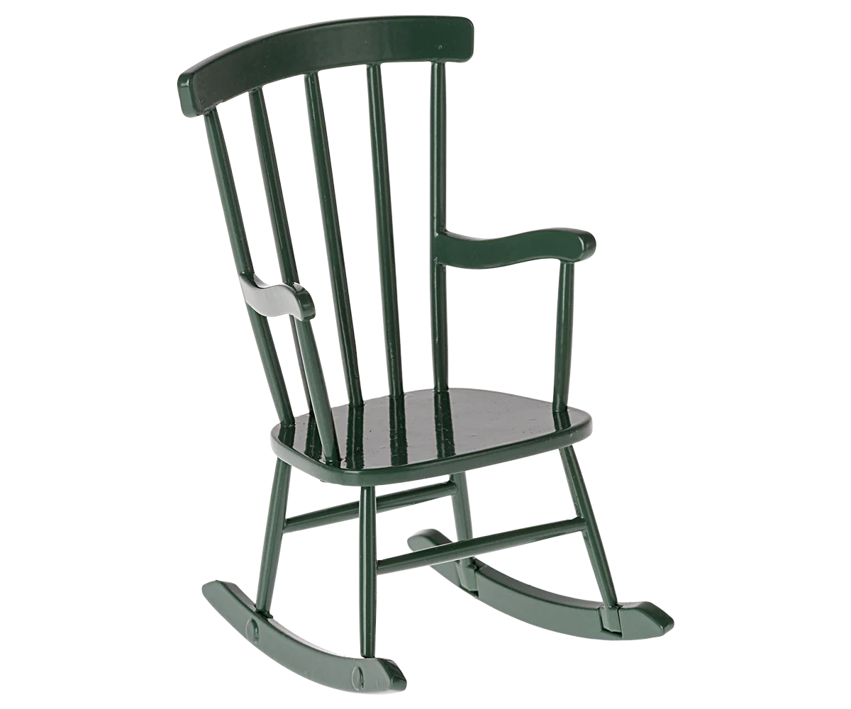 ROCKING CHAIR FOR MOUSE DARK GREEN
