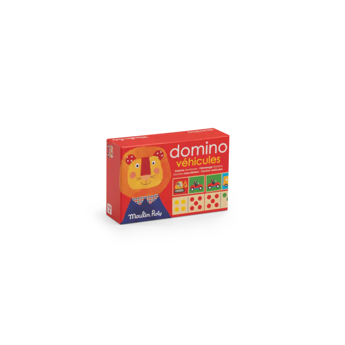 DOMINO EN BOIS VÉHICULES "LES POPIPOP"