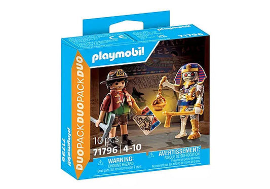 DUOPACK TREASURE HUNTER AND MUMMY