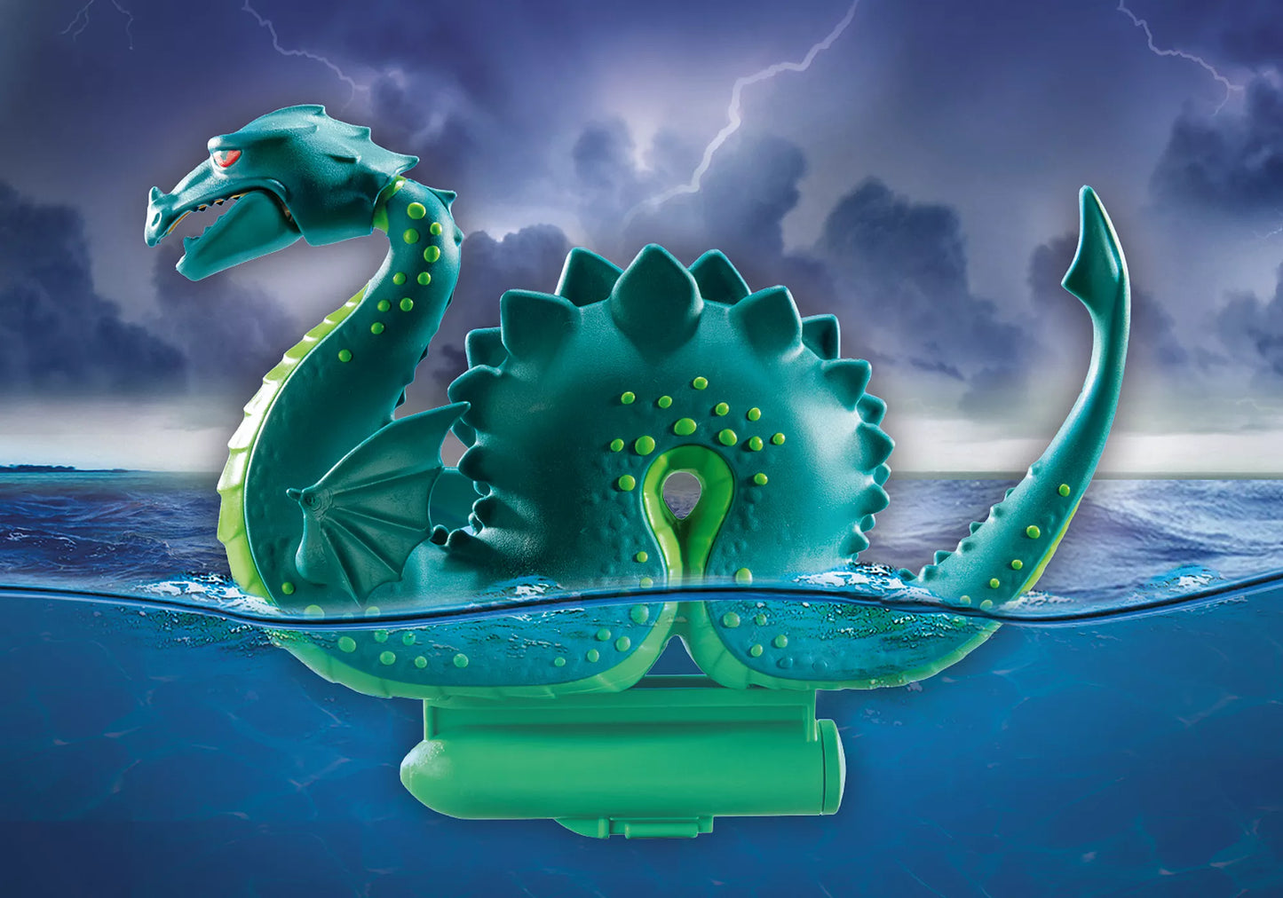 VIKINGS WITH SEA MONSTER