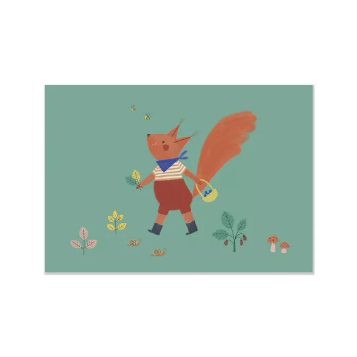 SET OF 3 WALL ART "POMMES DES BOIS"