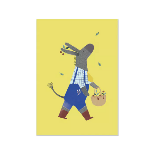 SET OF 3 WALL ART "POMMES DES BOIS"