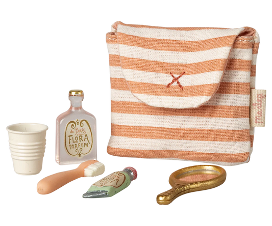TOOTHBRUSH SET IN BAG CORAL FOR MOUSE