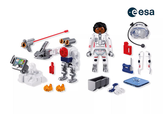 ASTRONAUT FIGURINE WITH ROBOT