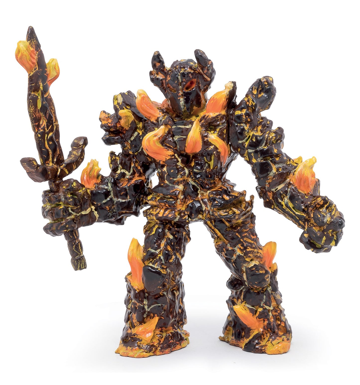 FIRE GOLEM FIGURE