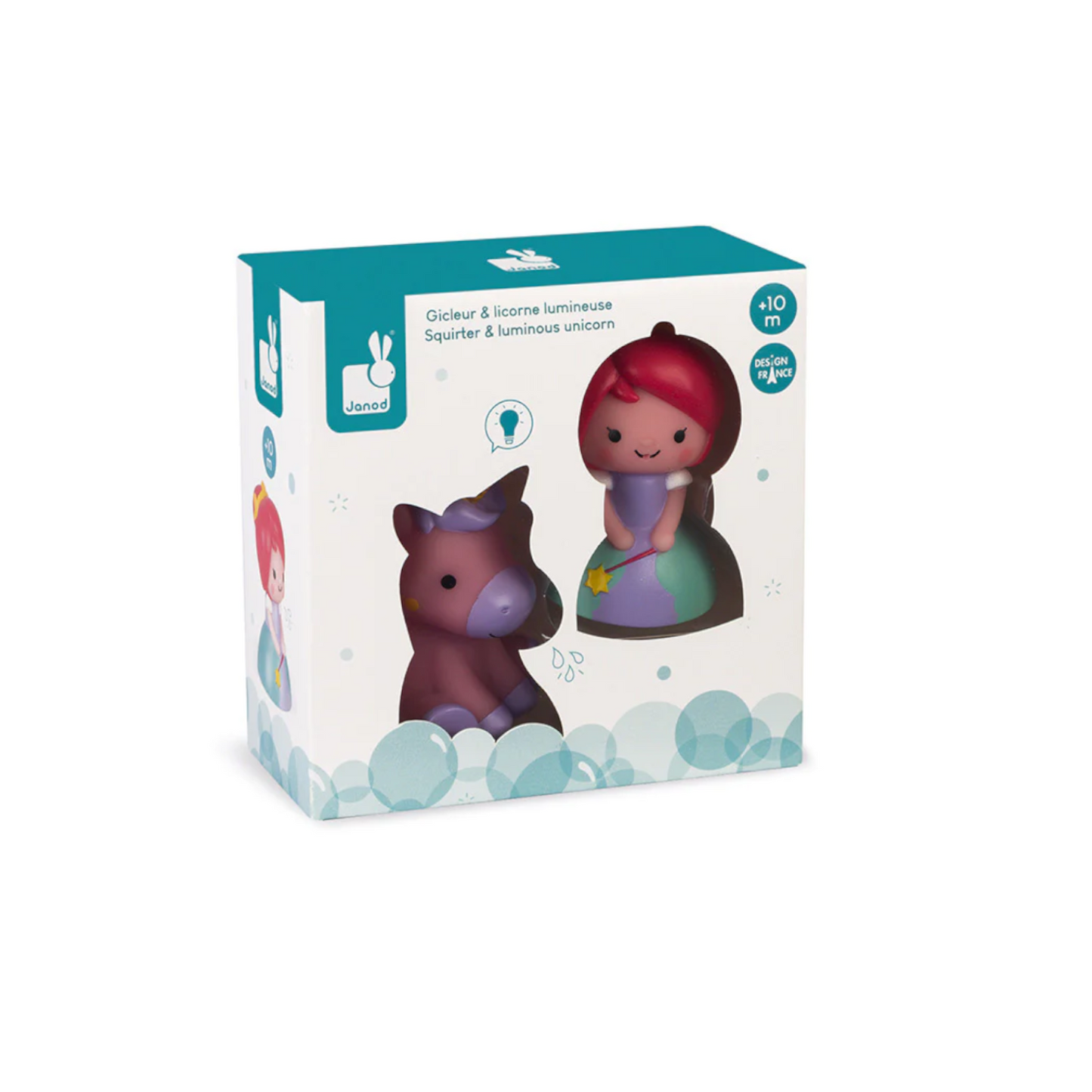 LIGHT-UP PRINCESS AND UNICORN BATH SPRINKLER